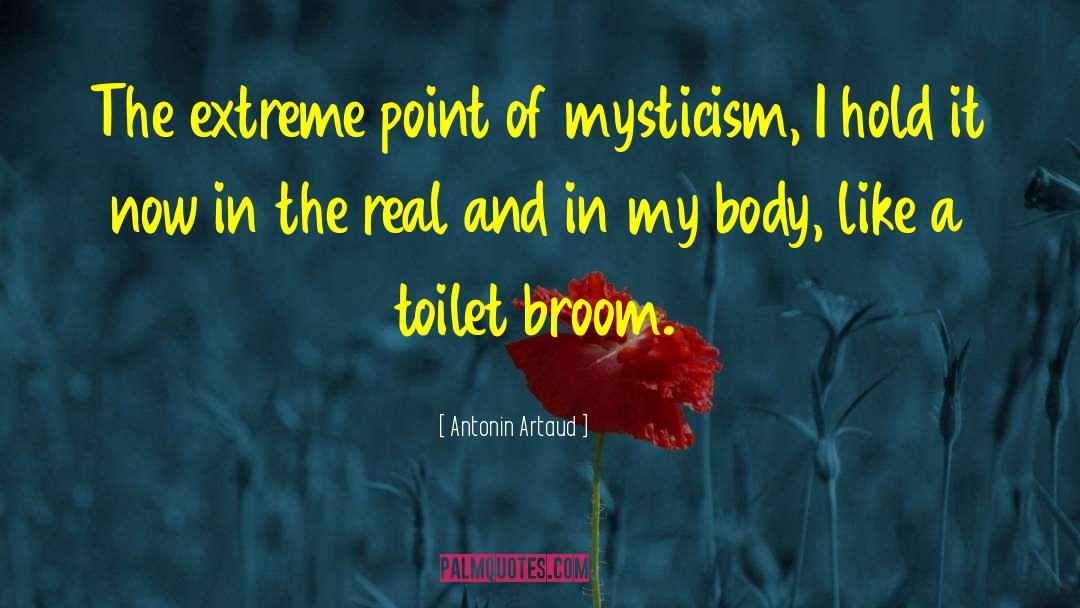 Antonin Artaud Quotes: The extreme point of mysticism,