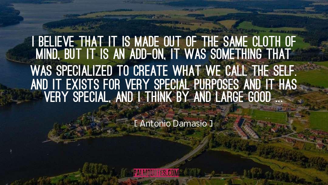 Antonio Damasio Quotes: I believe that it is