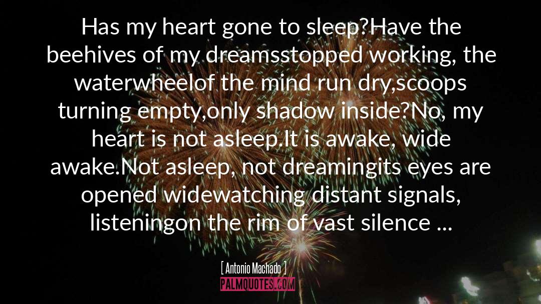 Antonio Machado Quotes: Has my heart gone to