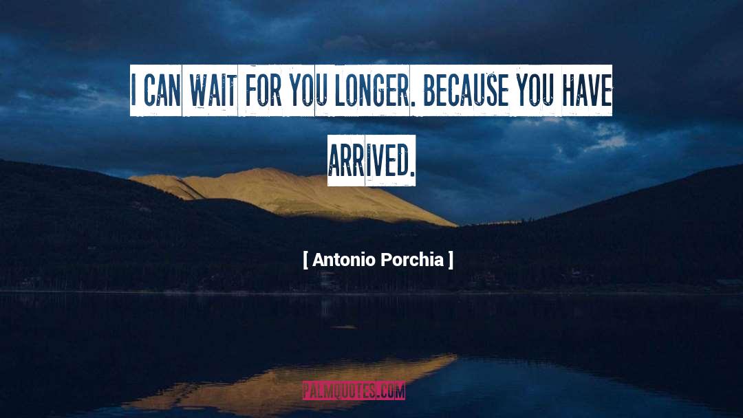 Antonio Porchia Quotes: I can wait for you