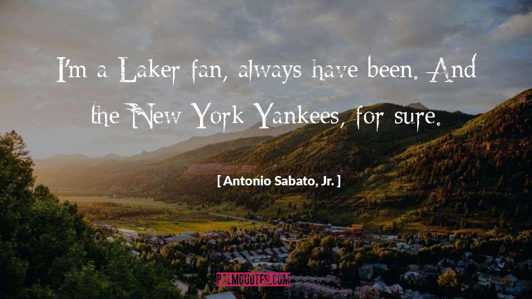 Antonio Sabato, Jr. Quotes: I'm a Laker fan, always
