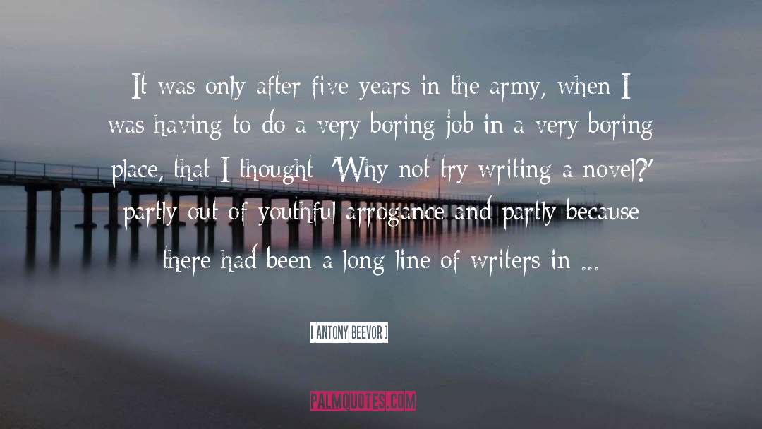 Antony Beevor Quotes: It was only after five