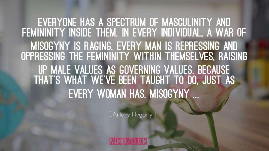 Antony Hegarty Quotes: Everyone has a spectrum of