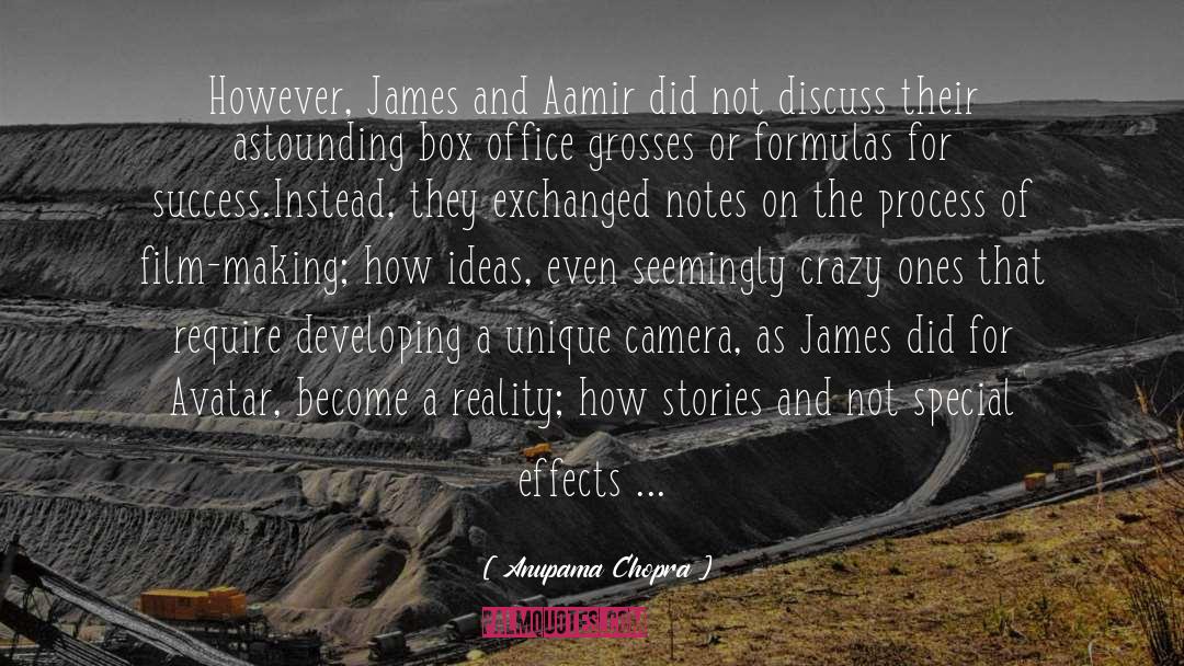 Anupama Chopra Quotes: However, James and Aamir did