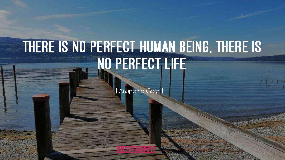 Anupama Garg Quotes: There is no perfect Human