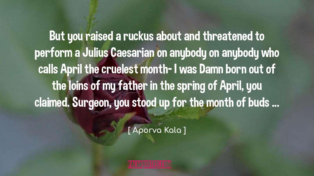 Aporva Kala Quotes: But you raised a ruckus