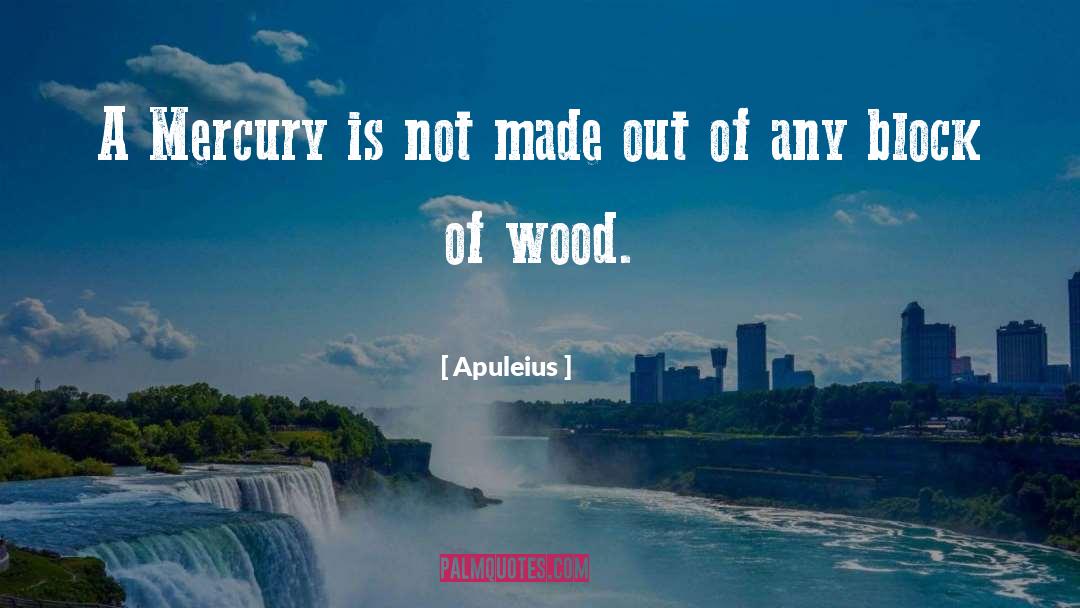 Apuleius Quotes: A Mercury is not made