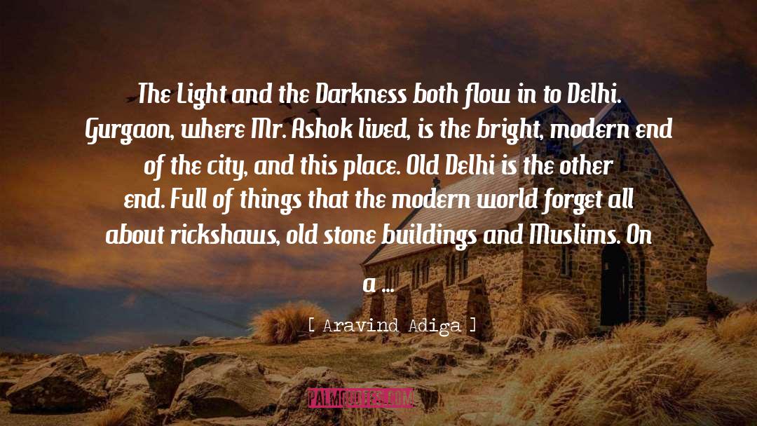 Aravind Adiga Quotes: The Light and the Darkness