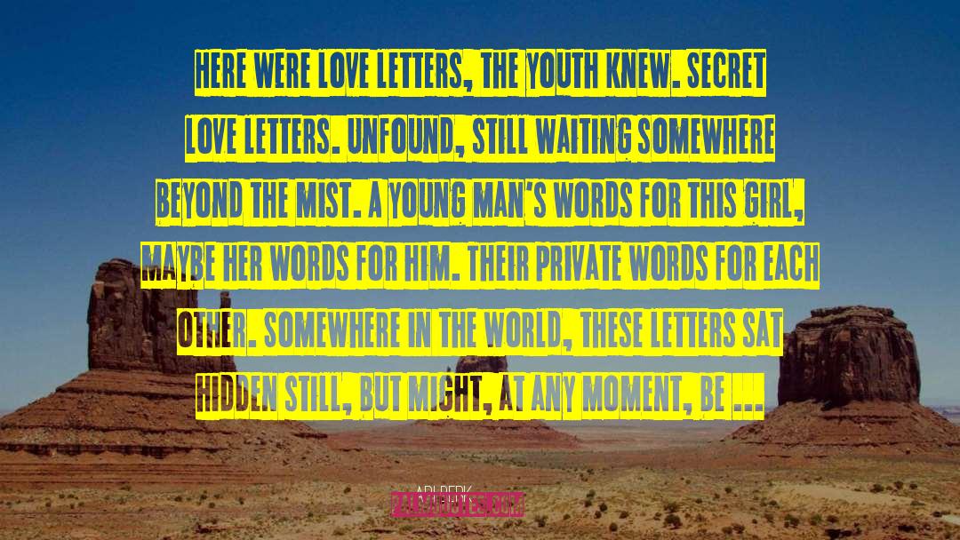 Ari Berk Quotes: Here were love letters, the