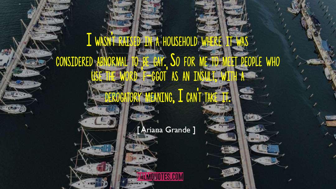 Ariana Grande Quotes: I wasn't raised in a