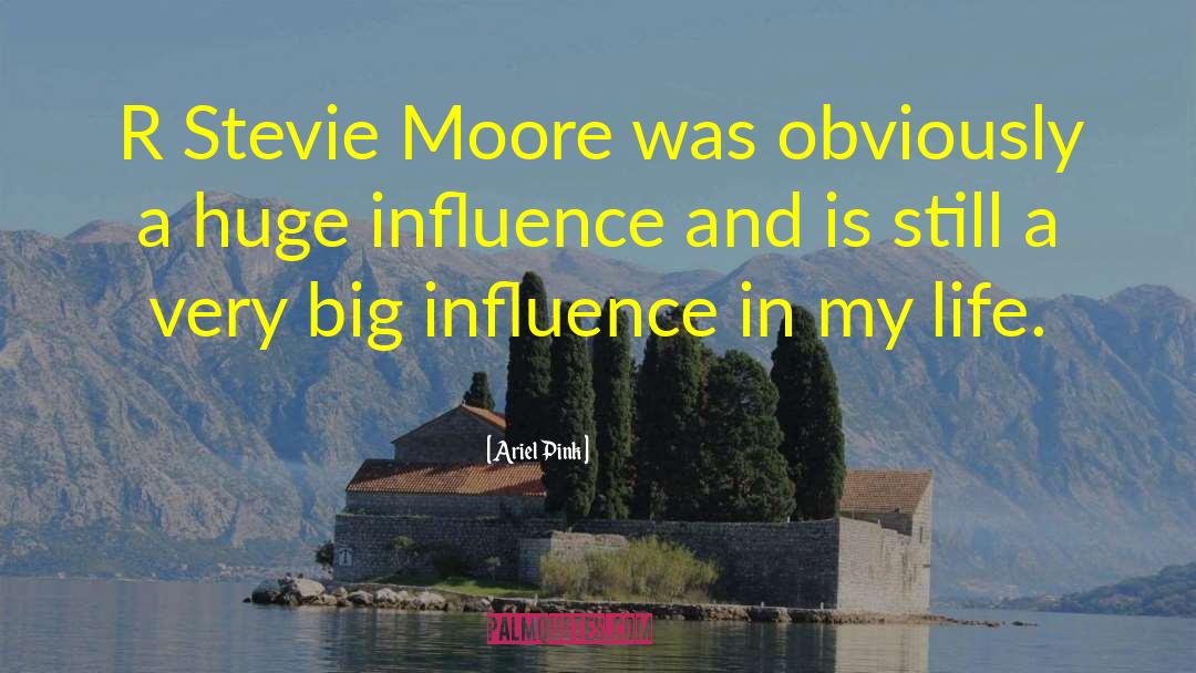 Ariel Pink Quotes: R Stevie Moore was obviously