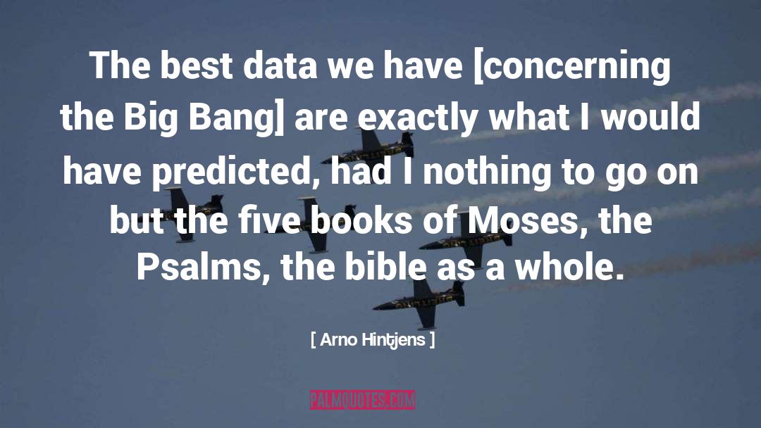 Arno Hintjens Quotes: The best data we have