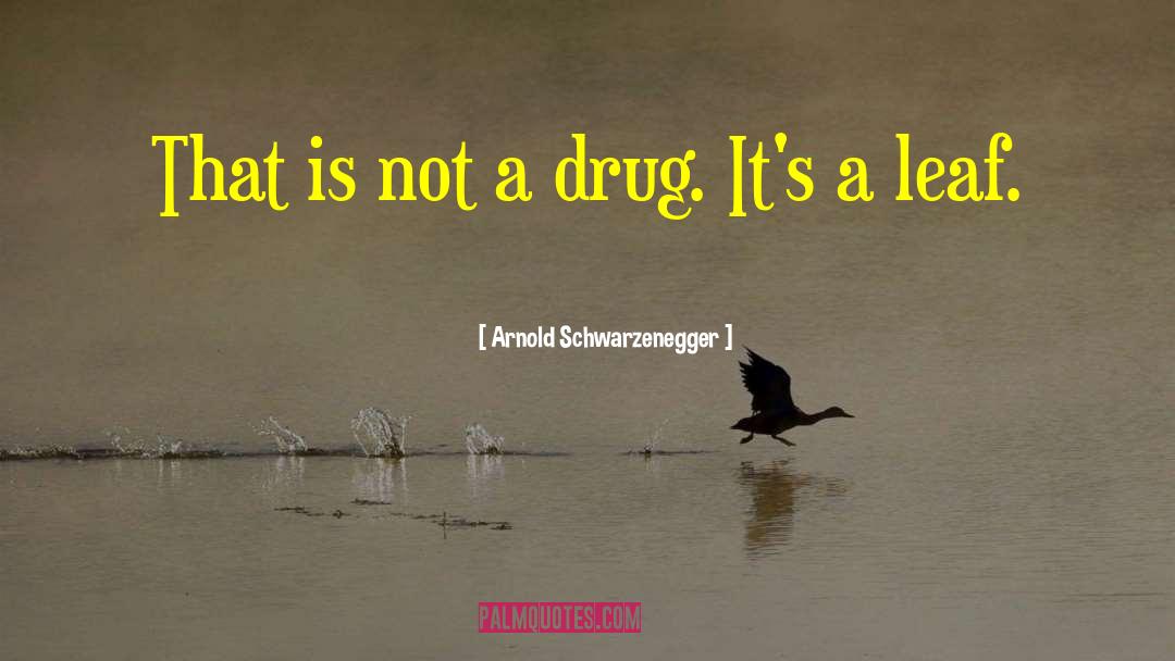 Arnold Schwarzenegger Quotes: That is not a drug.