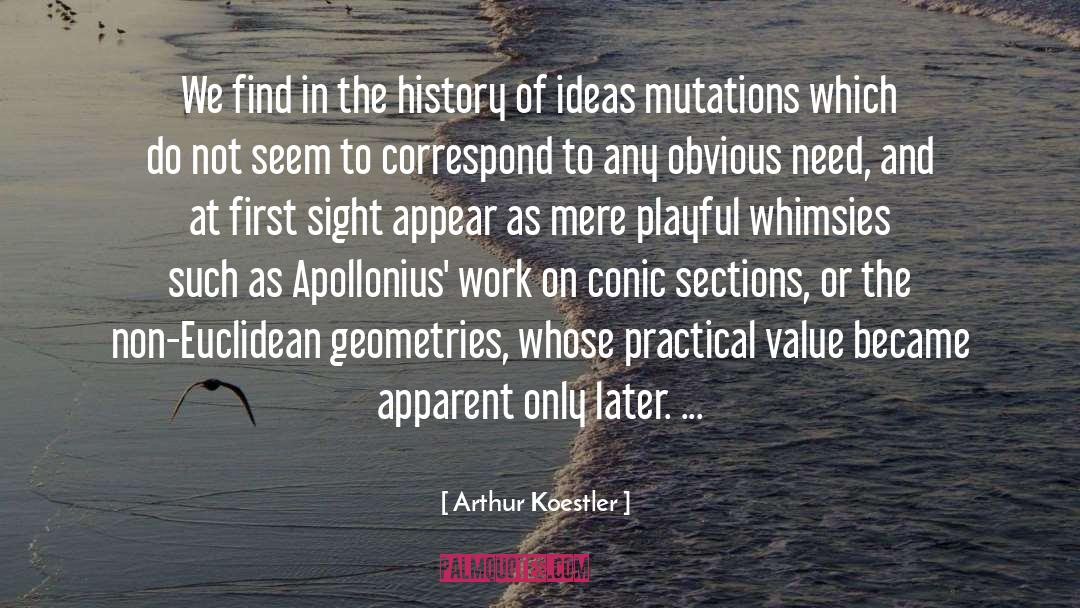 Arthur Koestler Quotes: We find in the history