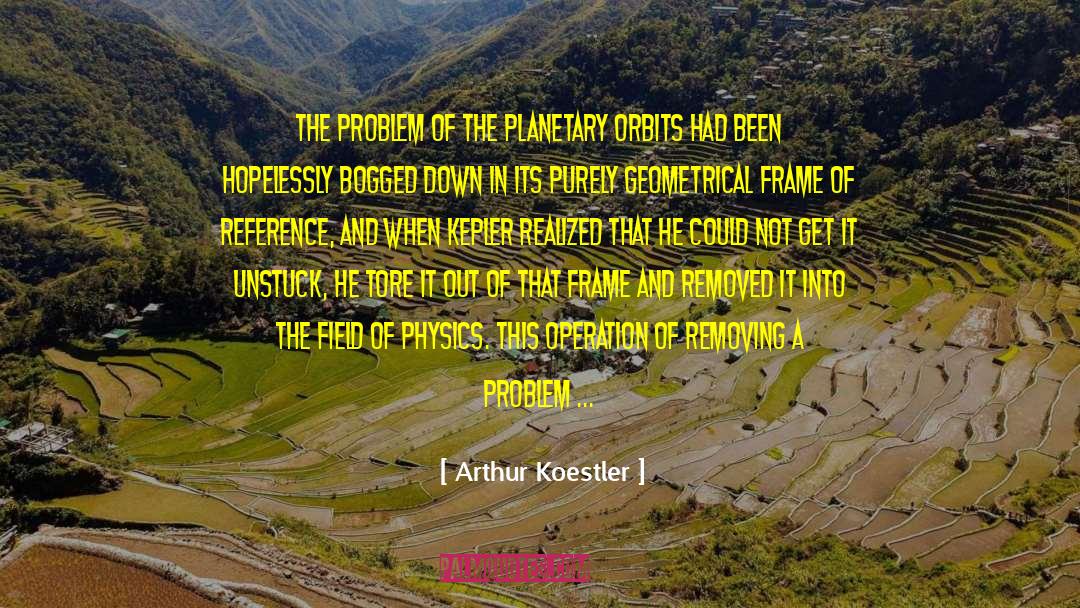 Arthur Koestler Quotes: The problem of the planetary