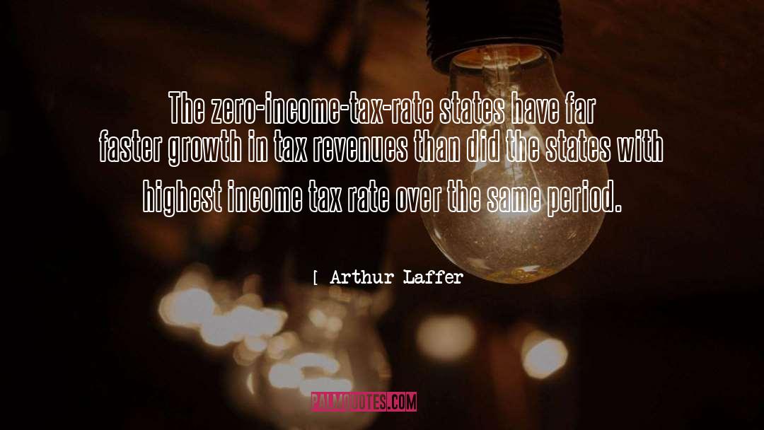 Arthur Laffer Quotes: The zero-income-tax-rate states have far