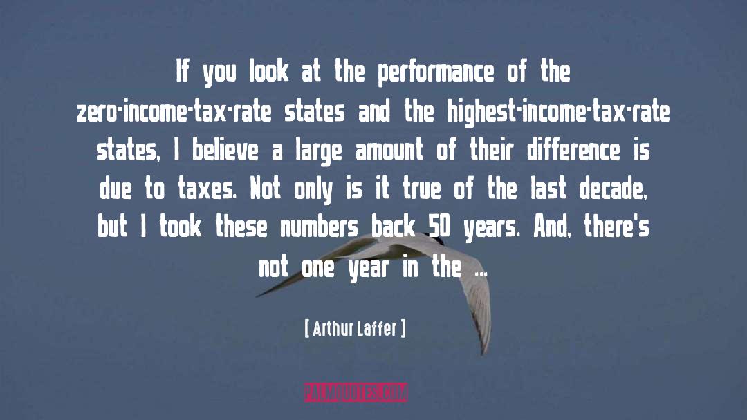Arthur Laffer Quotes: If you look at the