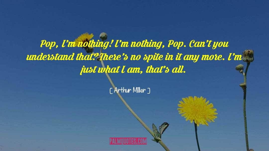 Arthur Miller Quotes: Pop, I'm nothing! I'm nothing,