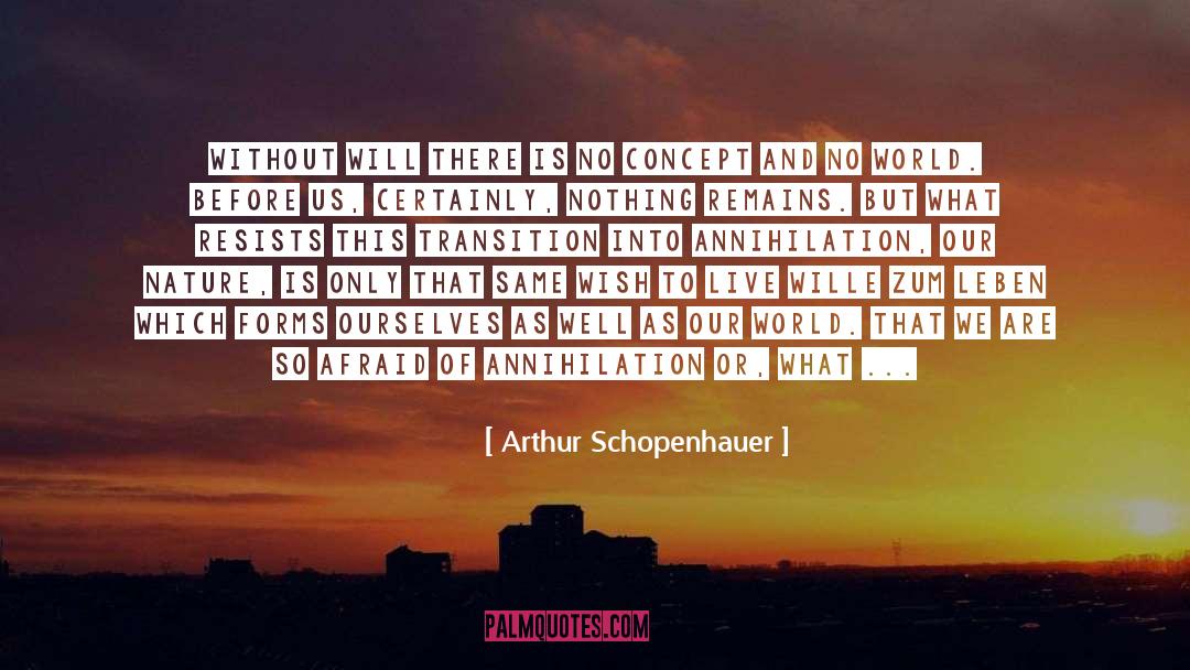 Arthur Schopenhauer Quotes: Without will there is no