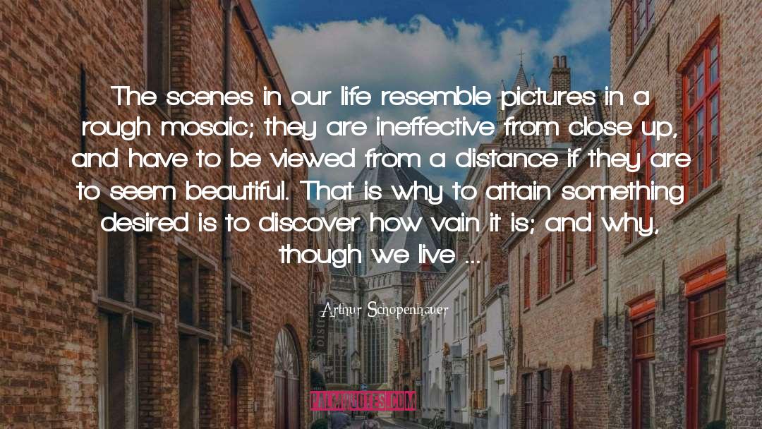 Arthur Schopenhauer Quotes: The scenes in our life