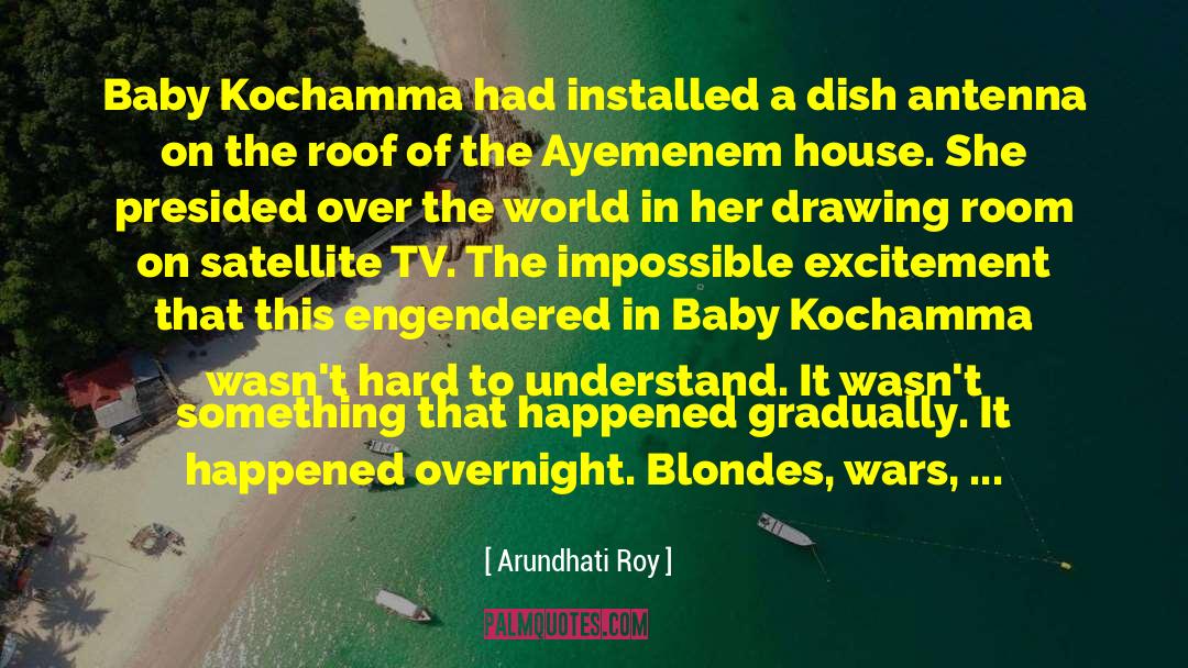 Arundhati Roy Quotes: Baby Kochamma had installed a