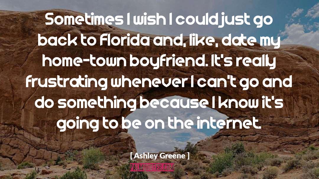 Ashley Greene Quotes: Sometimes I wish I could