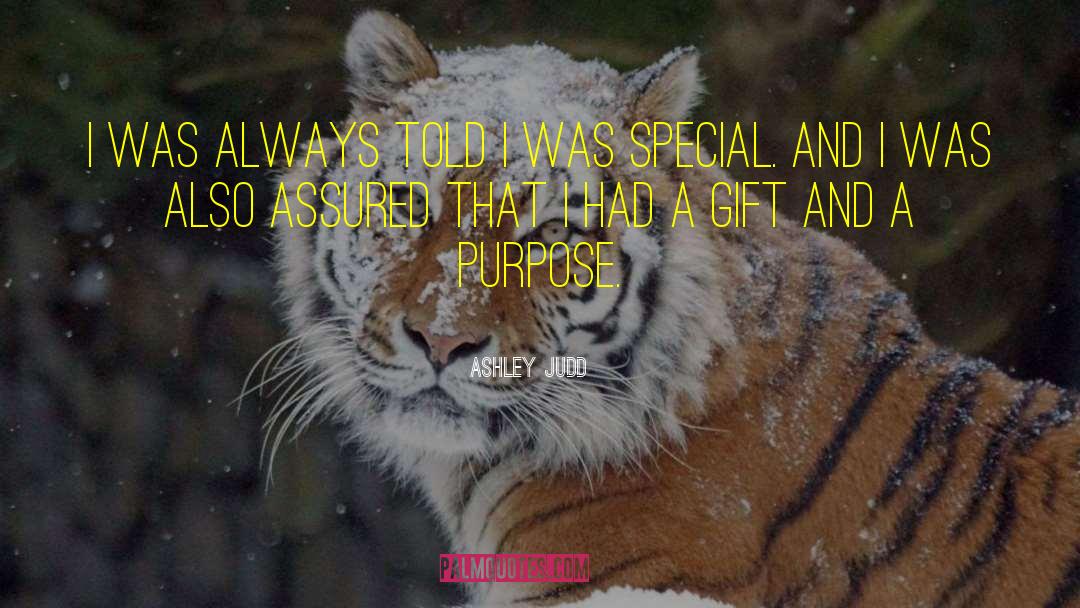 Ashley Judd Quotes: I was always told I