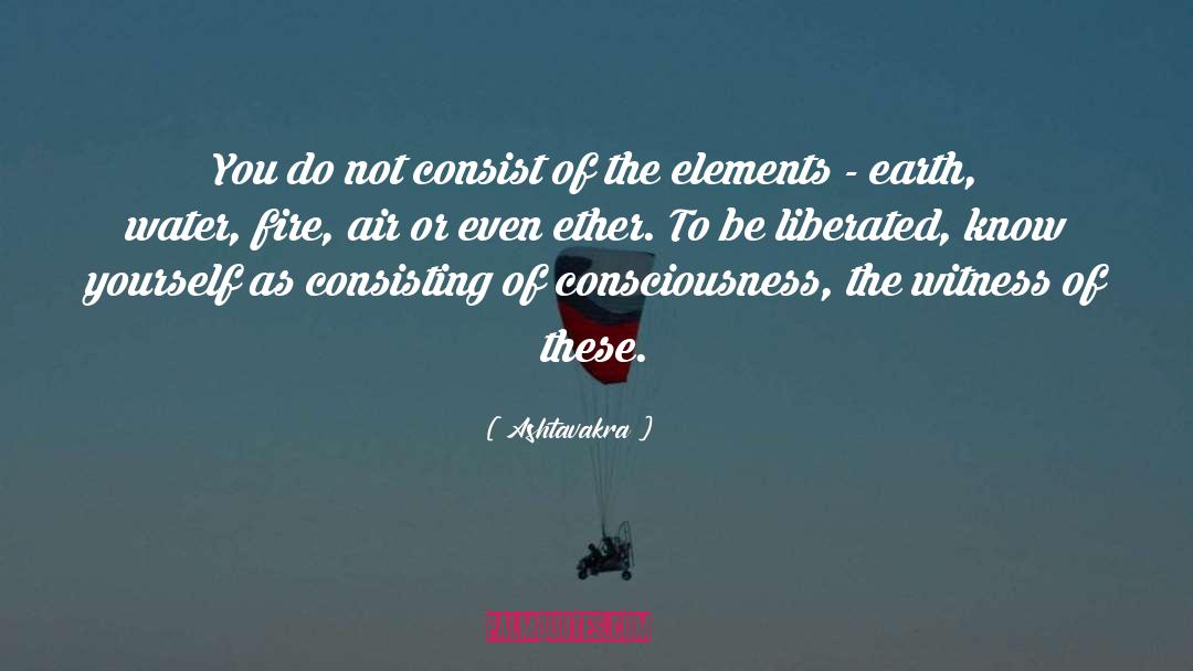 Ashtavakra Quotes: You do not consist of