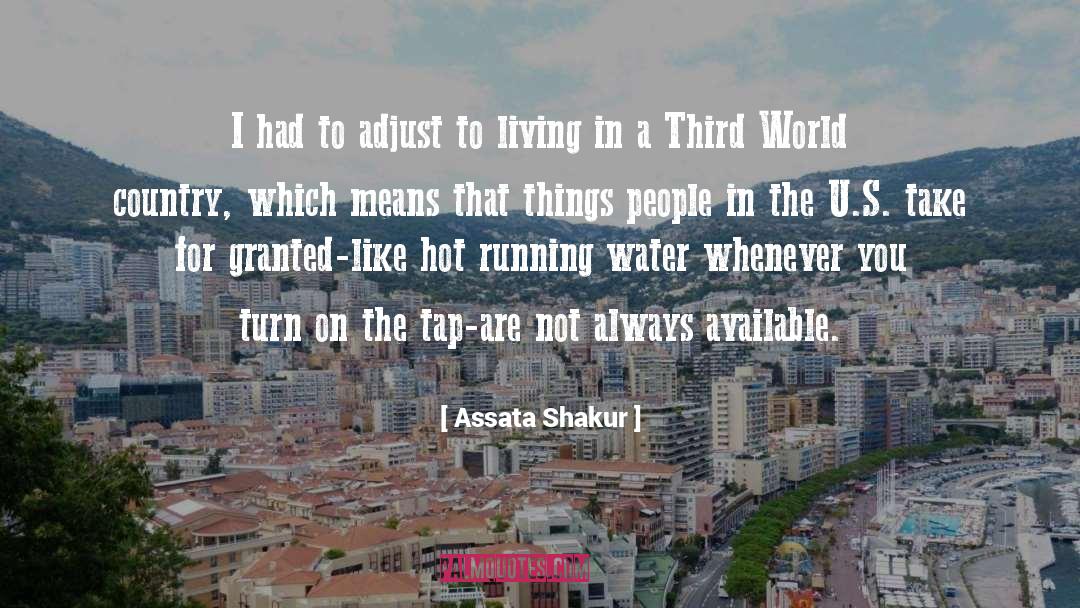 Assata Shakur Quotes: I had to adjust to