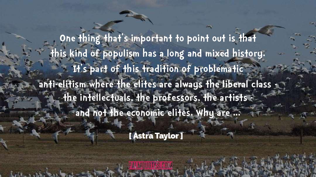 Astra Taylor Quotes: One thing that's important to