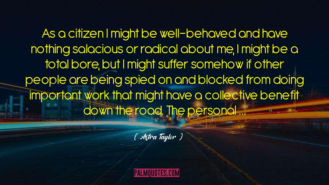 Astra Taylor Quotes: As a citizen I might