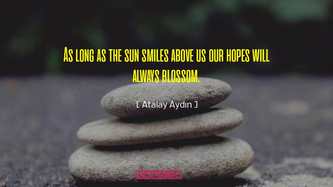Atalay Aydın Quotes: As long as the sun