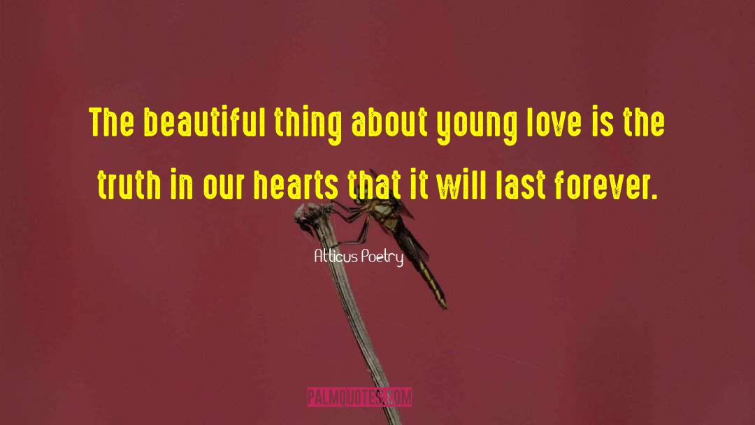 Atticus Poetry Quotes: The beautiful thing<br /> about