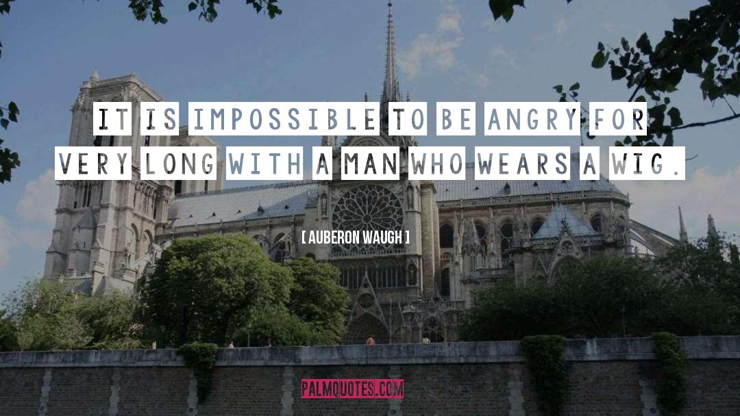 Auberon Waugh Quotes: It is impossible to be