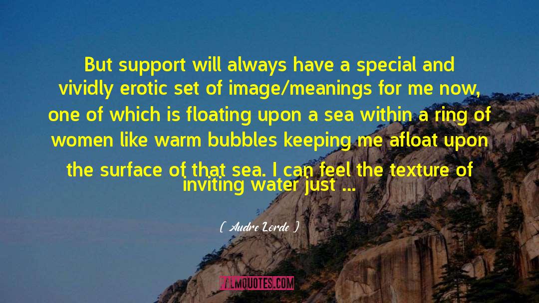 Audre Lorde Quotes: But support will always have