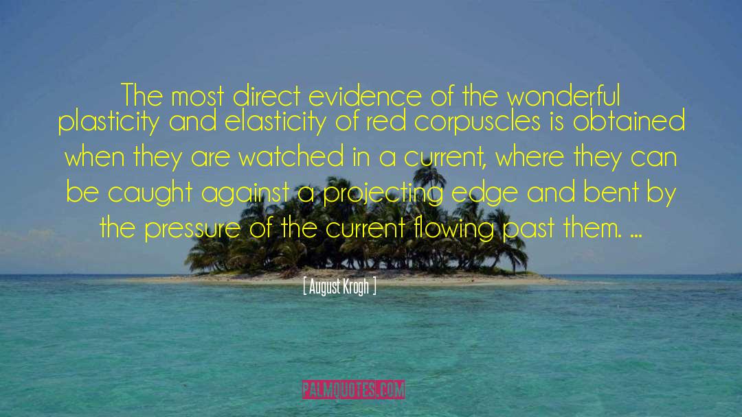 August Krogh Quotes: The most direct evidence of