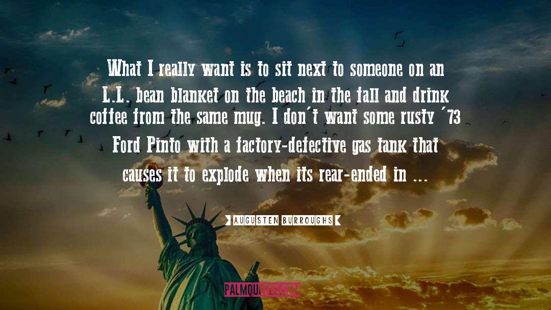 Augusten Burroughs Quotes: What I really want is