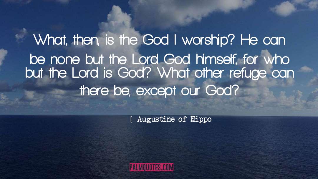 Augustine Of Hippo Quotes: What, then, is the God