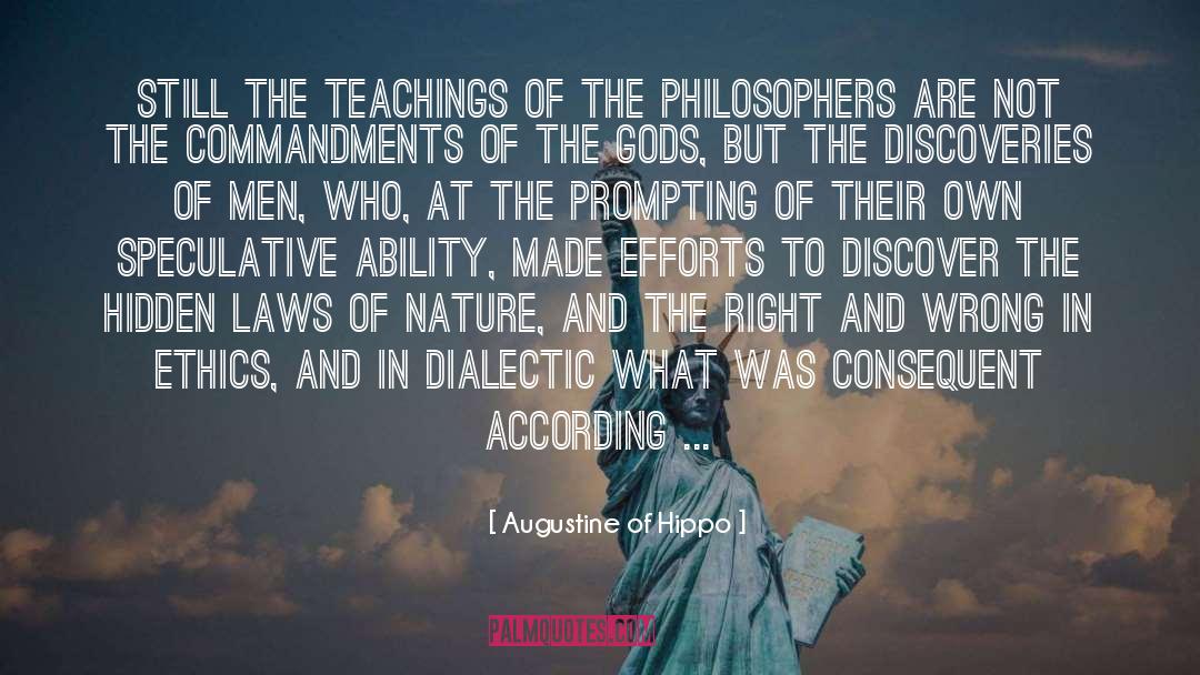 Augustine Of Hippo Quotes: still the teachings of the