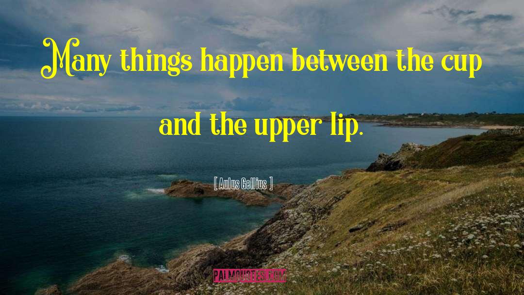 Aulus Gellius Quotes: Many things happen between the