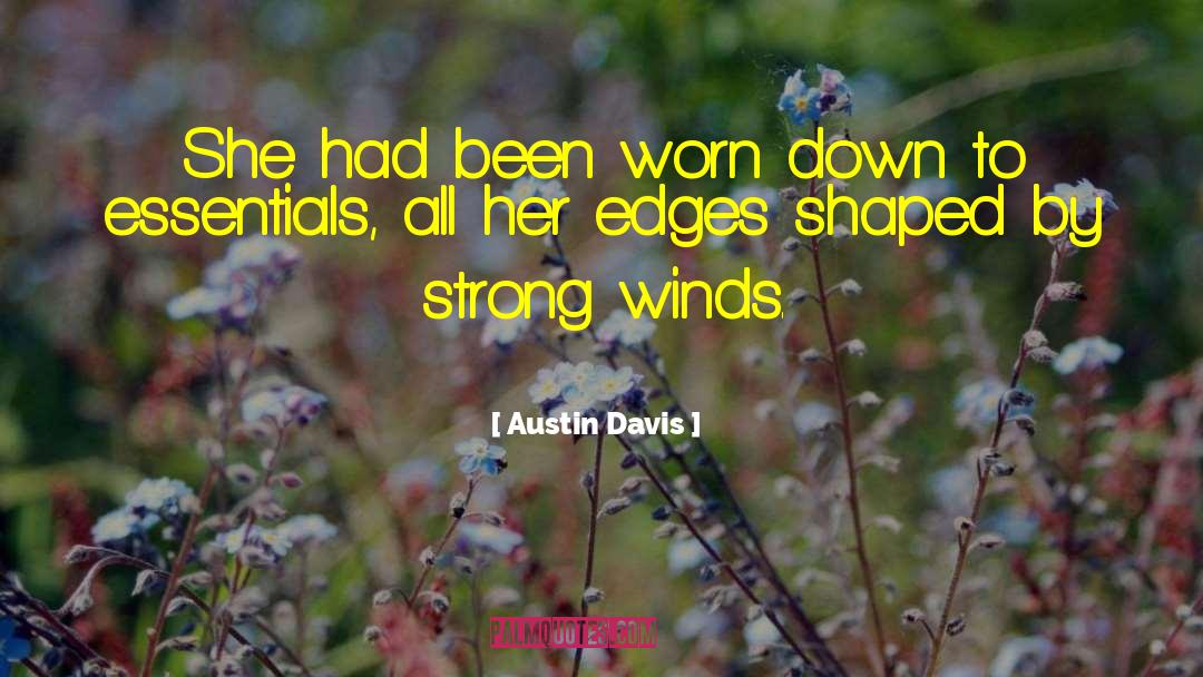 Austin Davis Quotes: She had been worn down