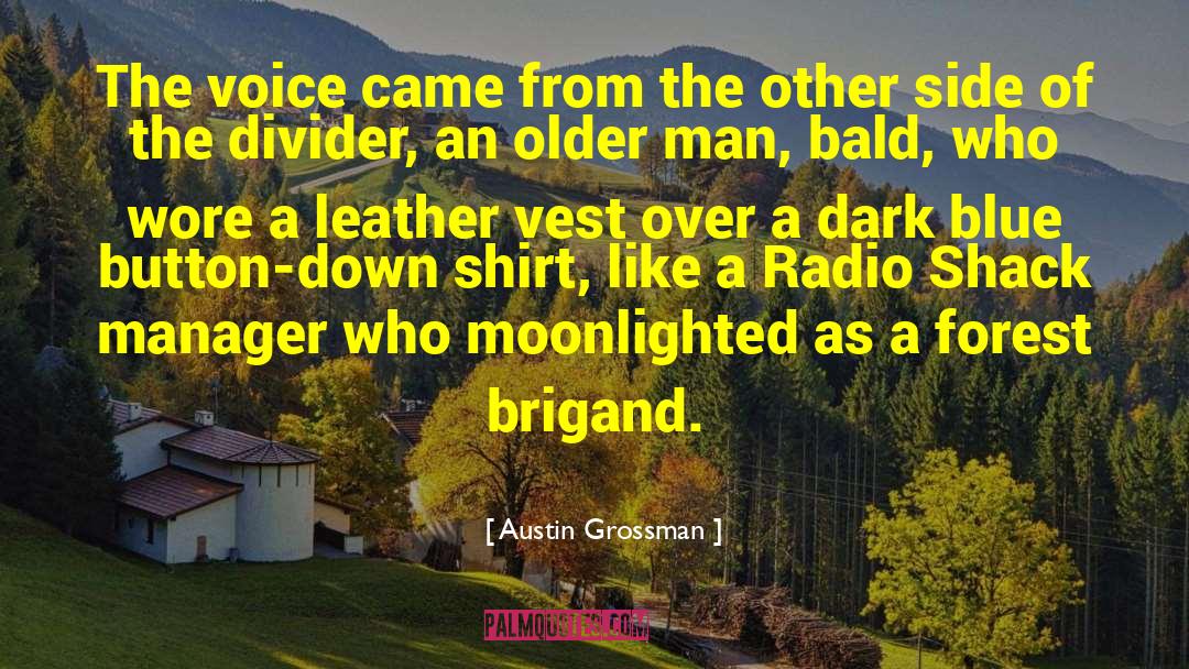 Austin Grossman Quotes: The voice came from the