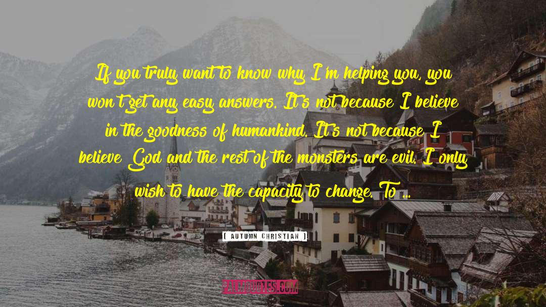 Autumn Christian Quotes: If you truly want to
