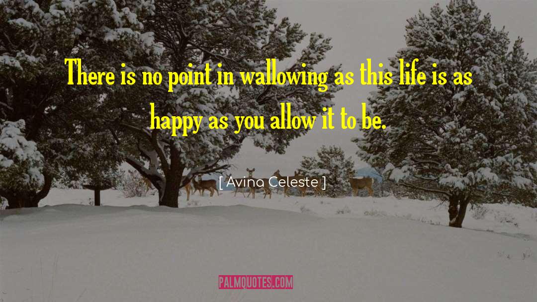 Avina Celeste Quotes: There is no point in