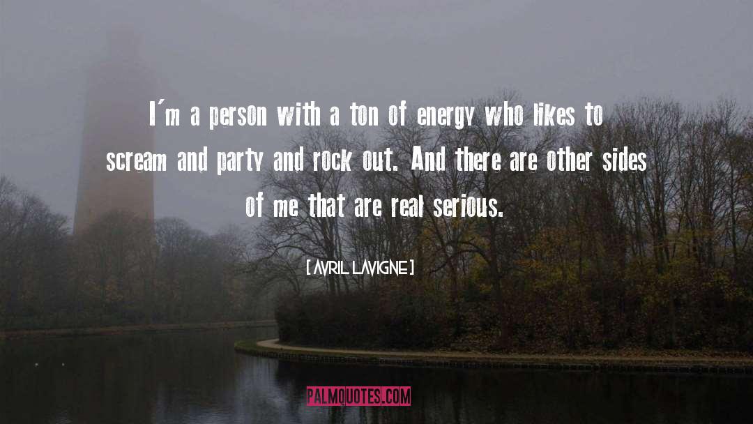 Avril Lavigne Quotes: I'm a person with a