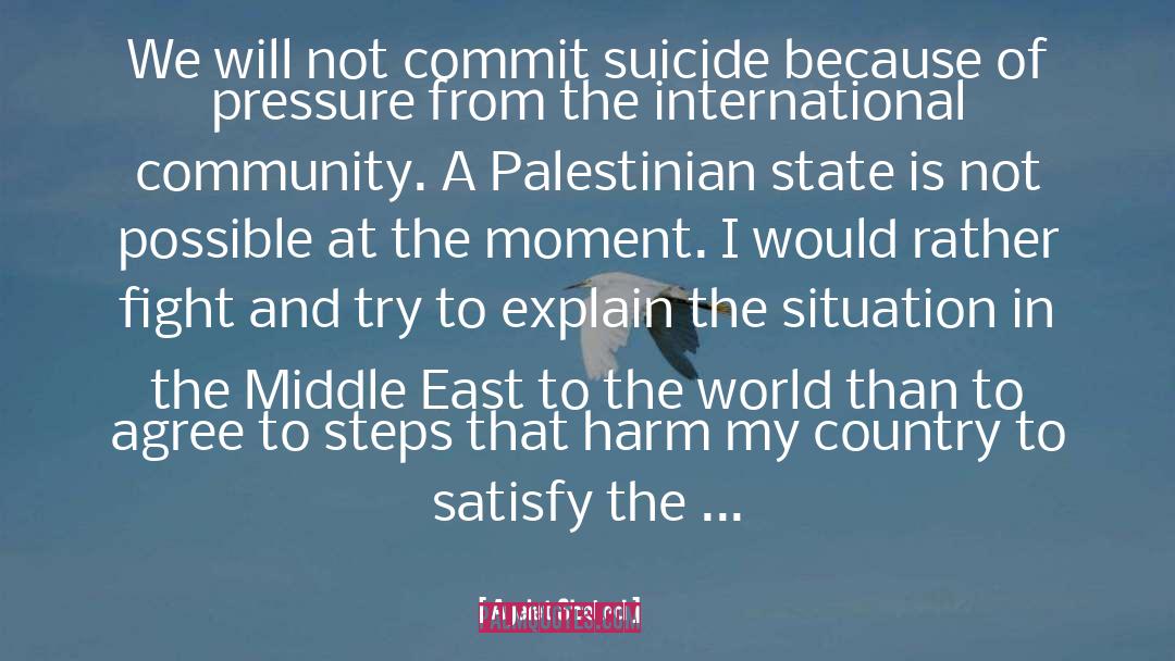 Ayelet Shaked Quotes: We will not commit suicide