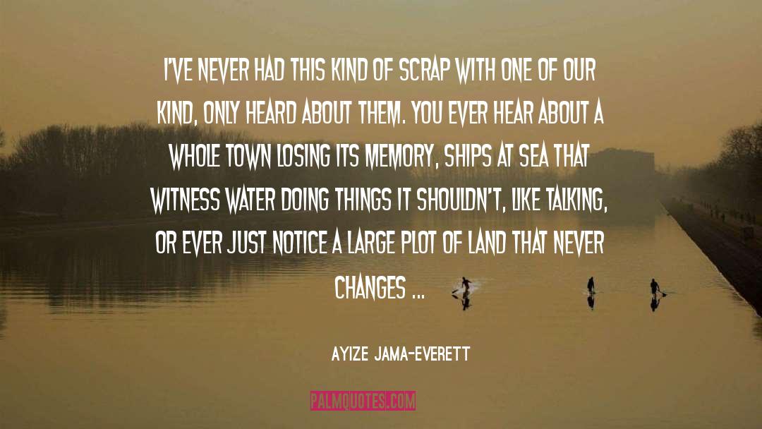 Ayize Jama-Everett Quotes: I've never had this kind