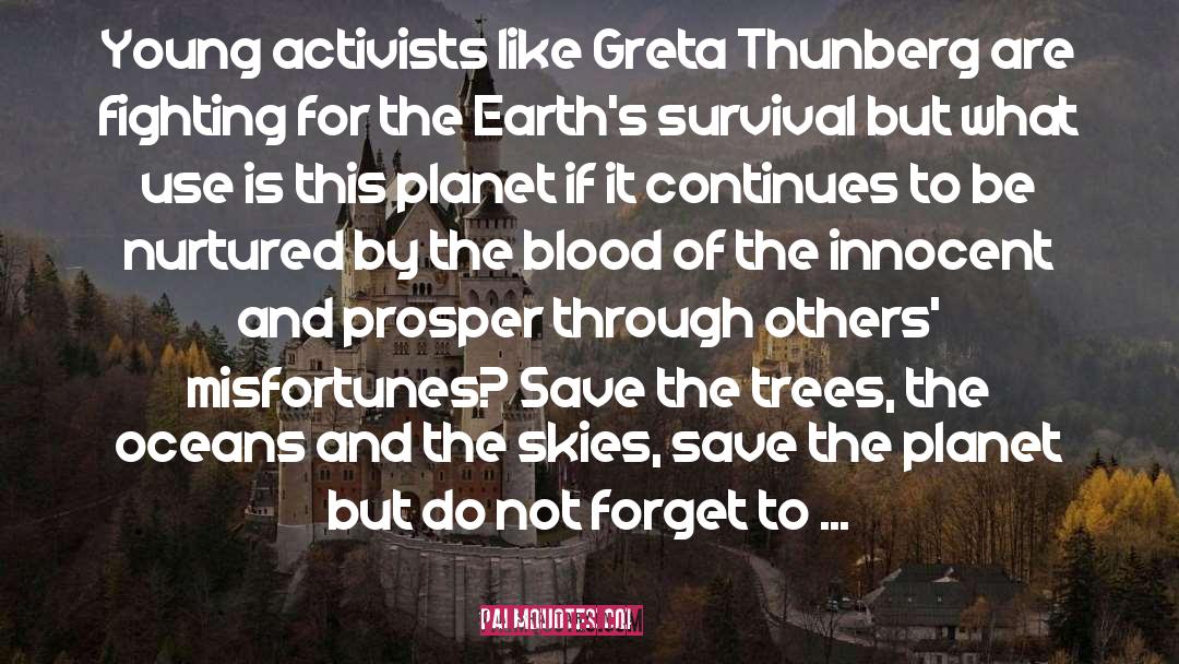 Aysha Taryam Quotes: Young activists like Greta Thunberg