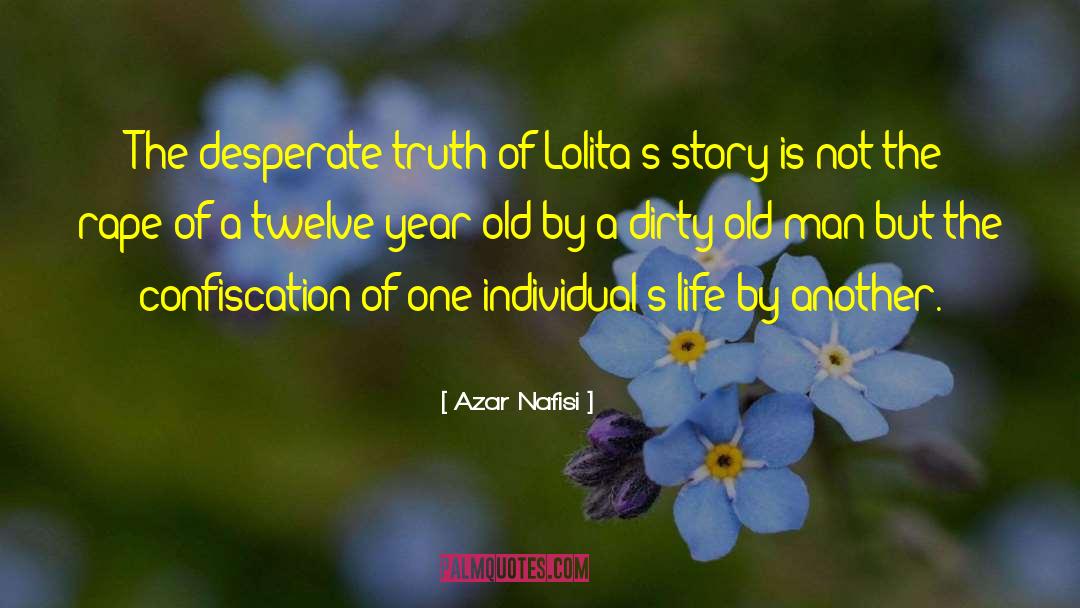 Azar Nafisi Quotes: The desperate truth of Lolita's