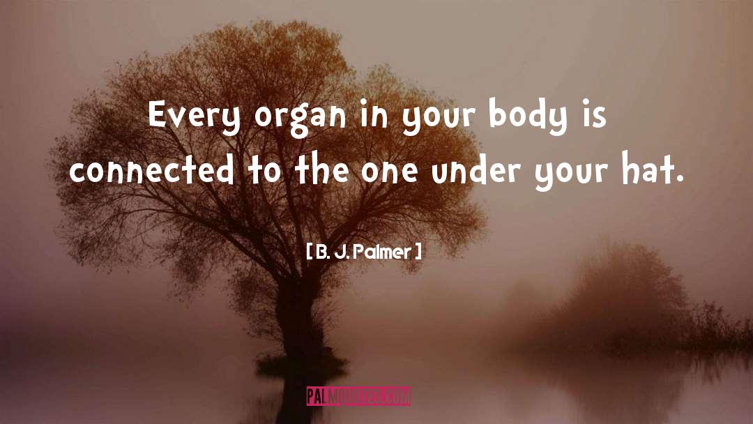 B. J. Palmer Quotes: Every organ in your body